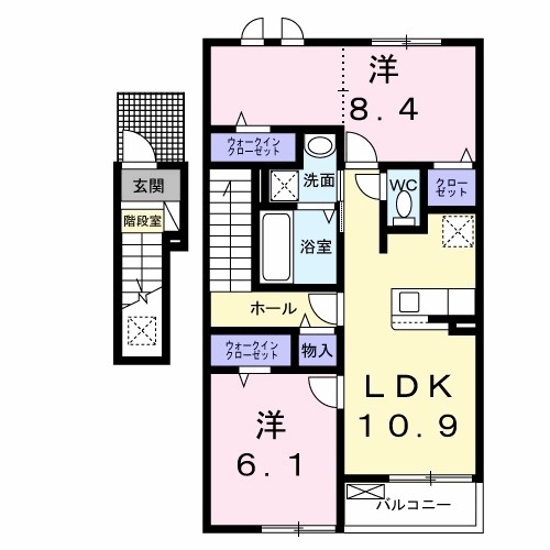 クリスタル　パレス 間取り図