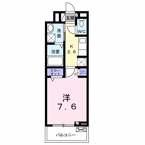 サーファ　前橋 間取り図