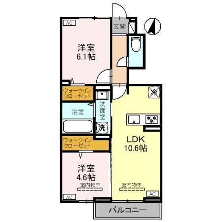 アナベル３ 間取り図