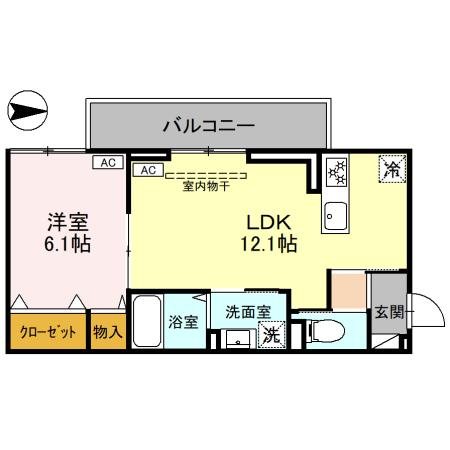 カスタリア　7 間取り図