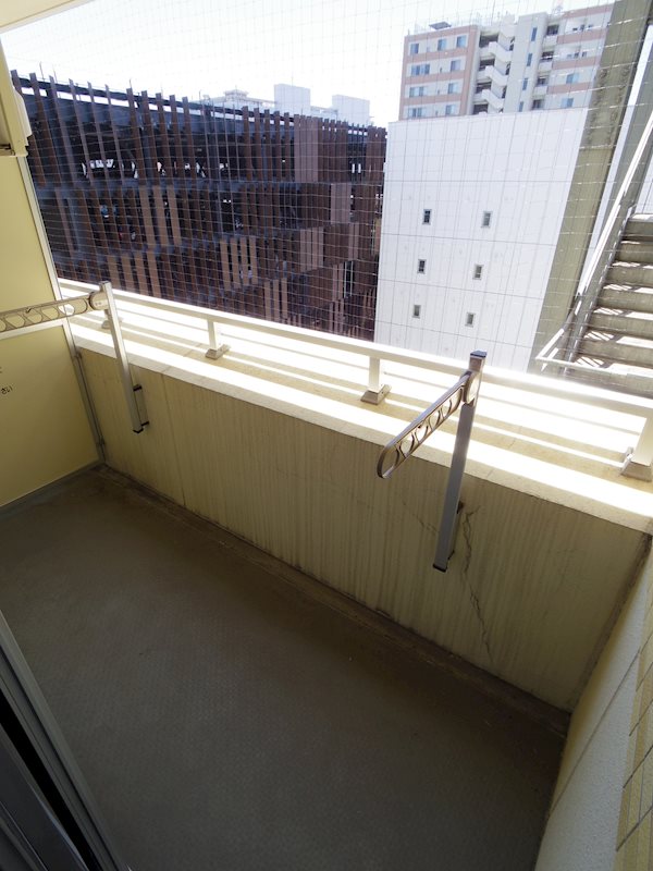 高砂ハイツ高崎西口 ベランダ
