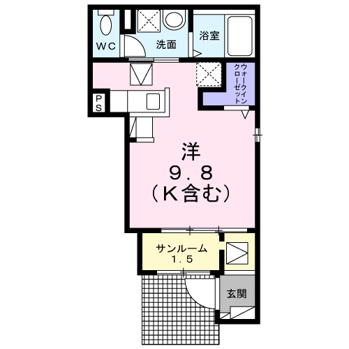メゾン・フィオーレ 間取り図