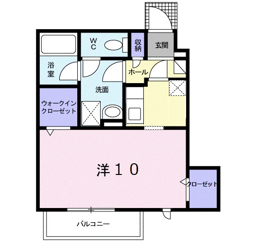 パル大東 間取り図