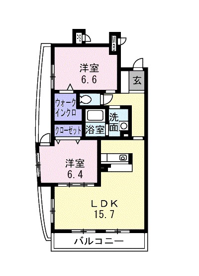 グランドヒルズヴィラ 間取り図