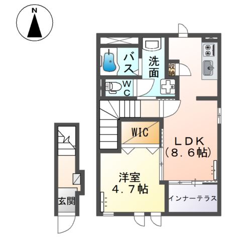 オレンジファーム 間取り図