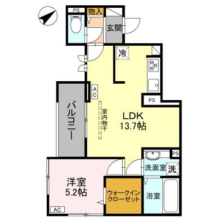 LaMaison本町 間取り図