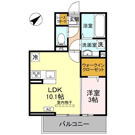 LaMaison本町 間取り図