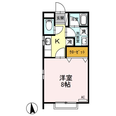 ハイブリッジA 間取り図