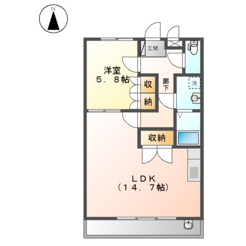 ピュア　ステージ 間取り図