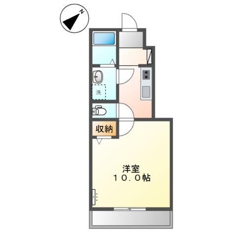 ピュア　ファースト 間取り図