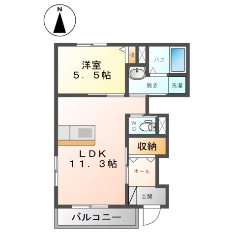 サン　フォレスタ 間取り図