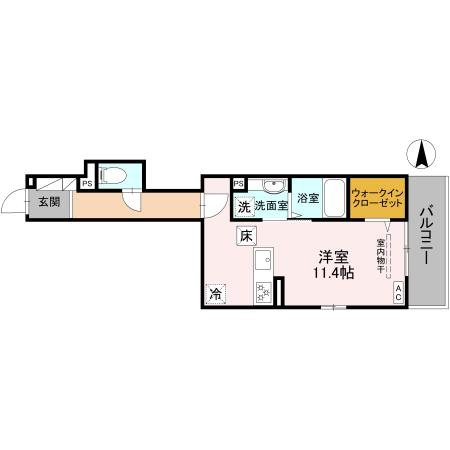 LaMaison表町 間取り図