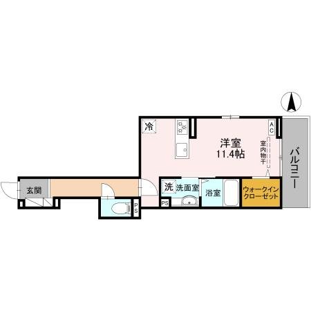 LaMaison表町 間取り図