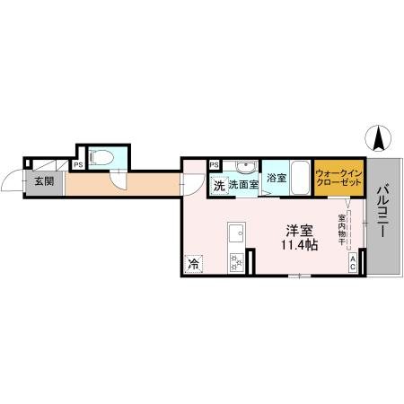 LaMaison表町 間取り図