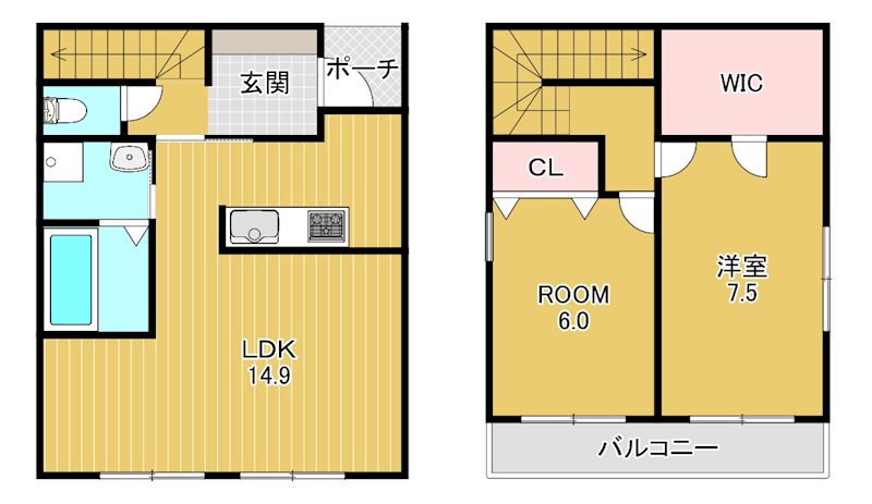 グレイス高崎 間取り図