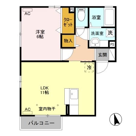 サリチェ 間取り図