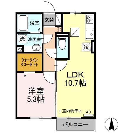 リバーサイド.S　 間取り図