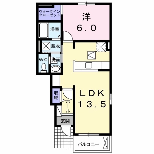 グリーン　テラスＡ 間取り図