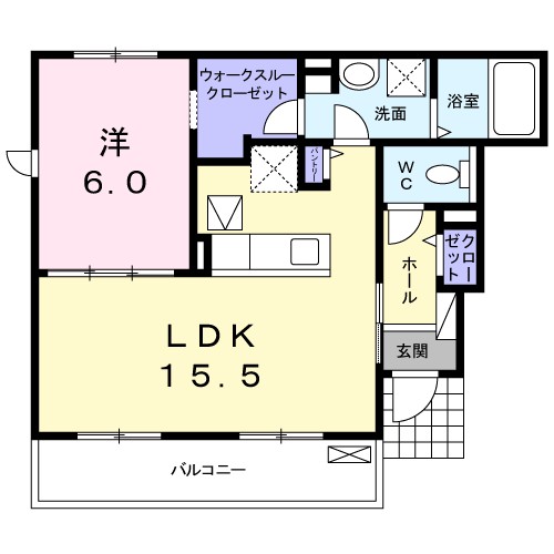 グレイス　Ⅱ 間取り図