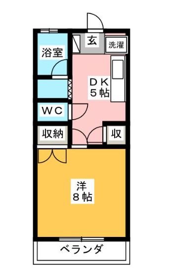サウスタウン 間取り図