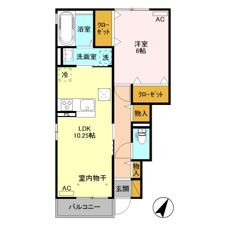 ビューテラス 間取り図