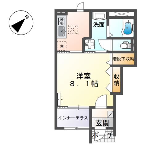 ローズテラス八千代 間取り図