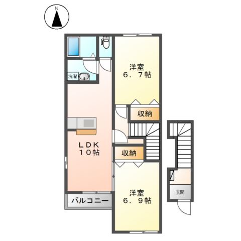 アニマート 間取り図