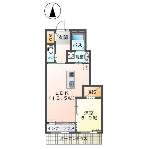 ヴァンヴェール・前橋Ⅲ 間取り図