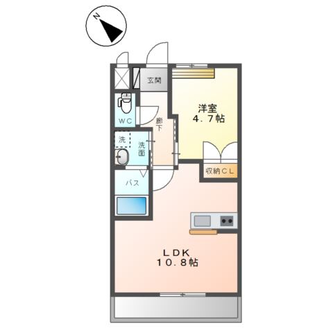 キャピタル　パイン 間取り図