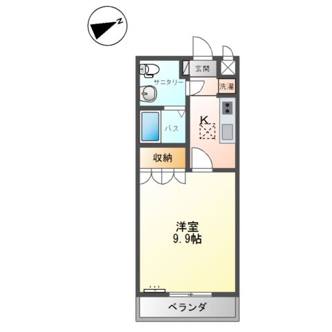インペリアルコート 間取り図