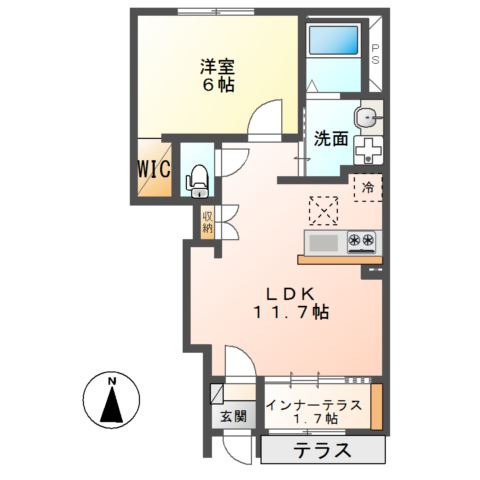 フェリーチェ 間取り図
