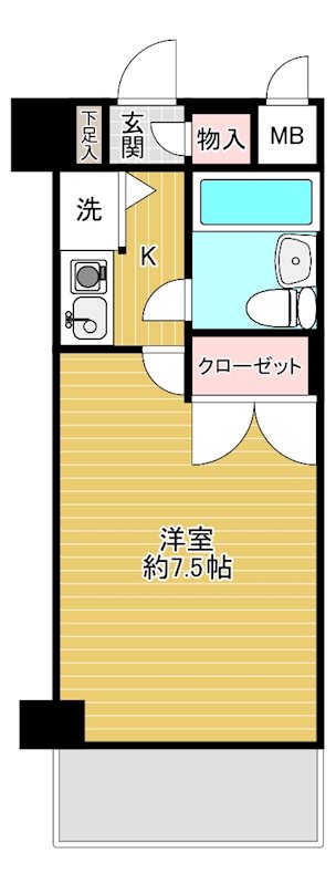 藤和シティコープ新前橋 間取り図