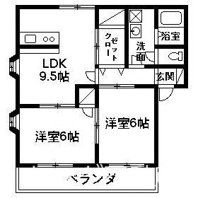 Ⅲ大嶋レジデンスC 間取り図