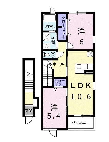 ファレノプシス 間取り図