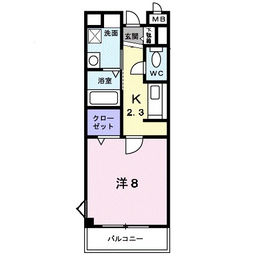 フェリーチェ 間取り図