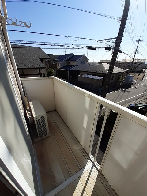 ミレニアムＢ ベランダ