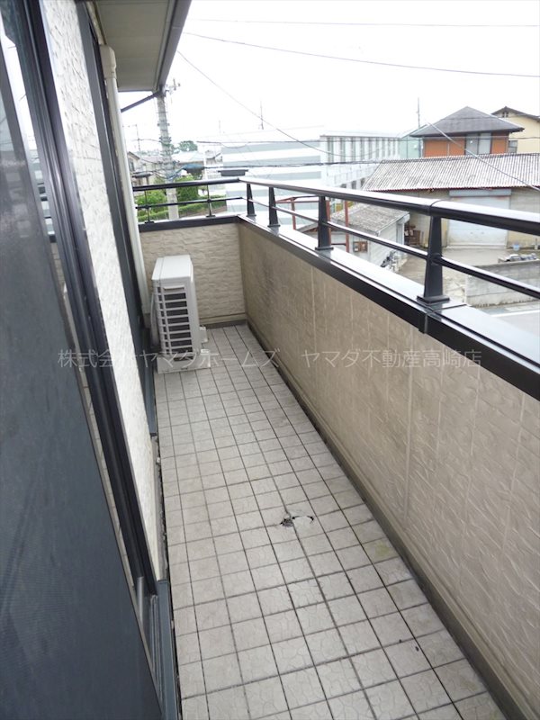 双葉町貸住宅 ベランダ