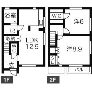 ヴィラアネックス 間取り図