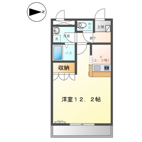 シャルム 間取り図