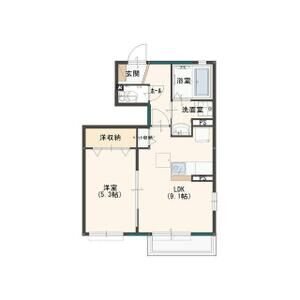 フォレストA 間取り図