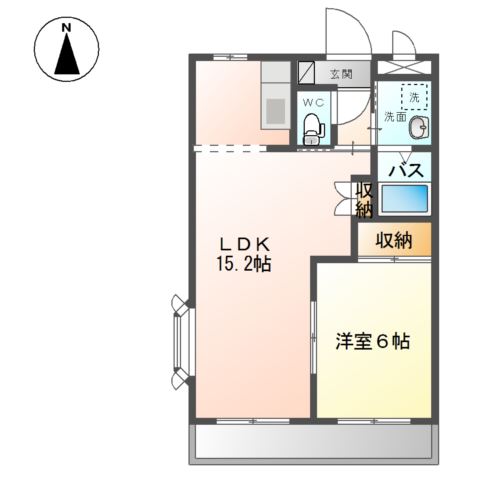 ベル・グラース　Ｔ 間取り図