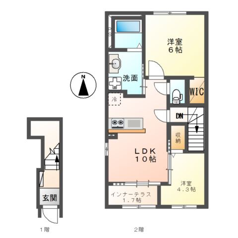 ピパトール 間取り図