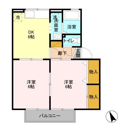 アージュⅠ  間取り図