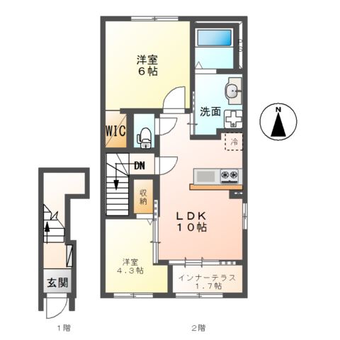 ピパトール 間取り図