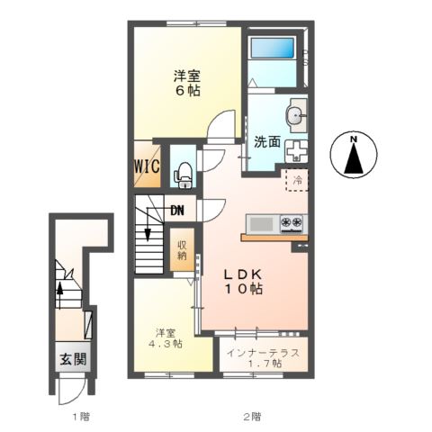 ピパトール 間取り図