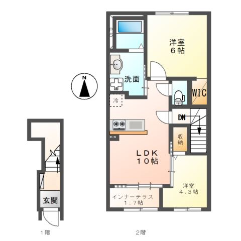 ピパトール 間取り図