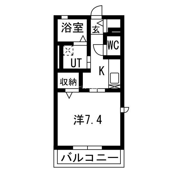 アズール 間取り図