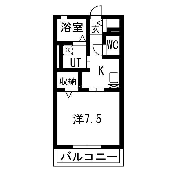 アズール 間取り図