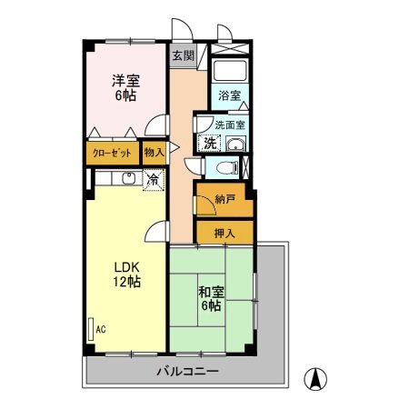 ファミール2000　A 間取り図
