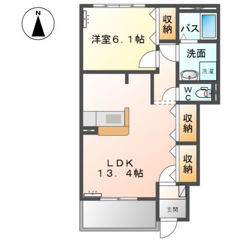 プラケーレ 間取り図